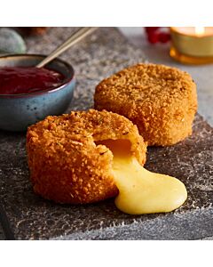 Booths Breaded Camembert with a Cranberry & Port Dip 200g