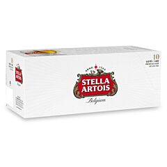 Stella Artois Belgium Premium Lager Beer 10 x 440ml