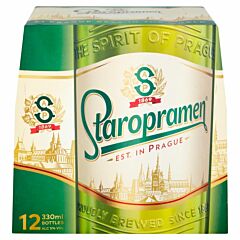 Staropramen Premium Czech Lager 12 x 330ml