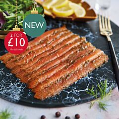 Booths Gin & Juniper Infused Smoked Scottish Salmon 100g