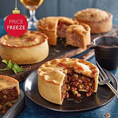 Great North Pie Co Christmas Pie Selection 4 Pack