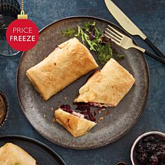 Booths Goats Cheese & Red Onion Chutney Parcels 2 Pack