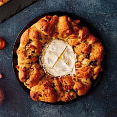 Booths Tear and Share Caramelised Onion & Cranberry Bread with Camembert 360g