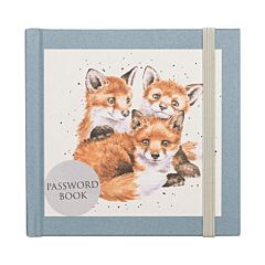 Wrendale 'Snug As A Cub' Fox Password Book