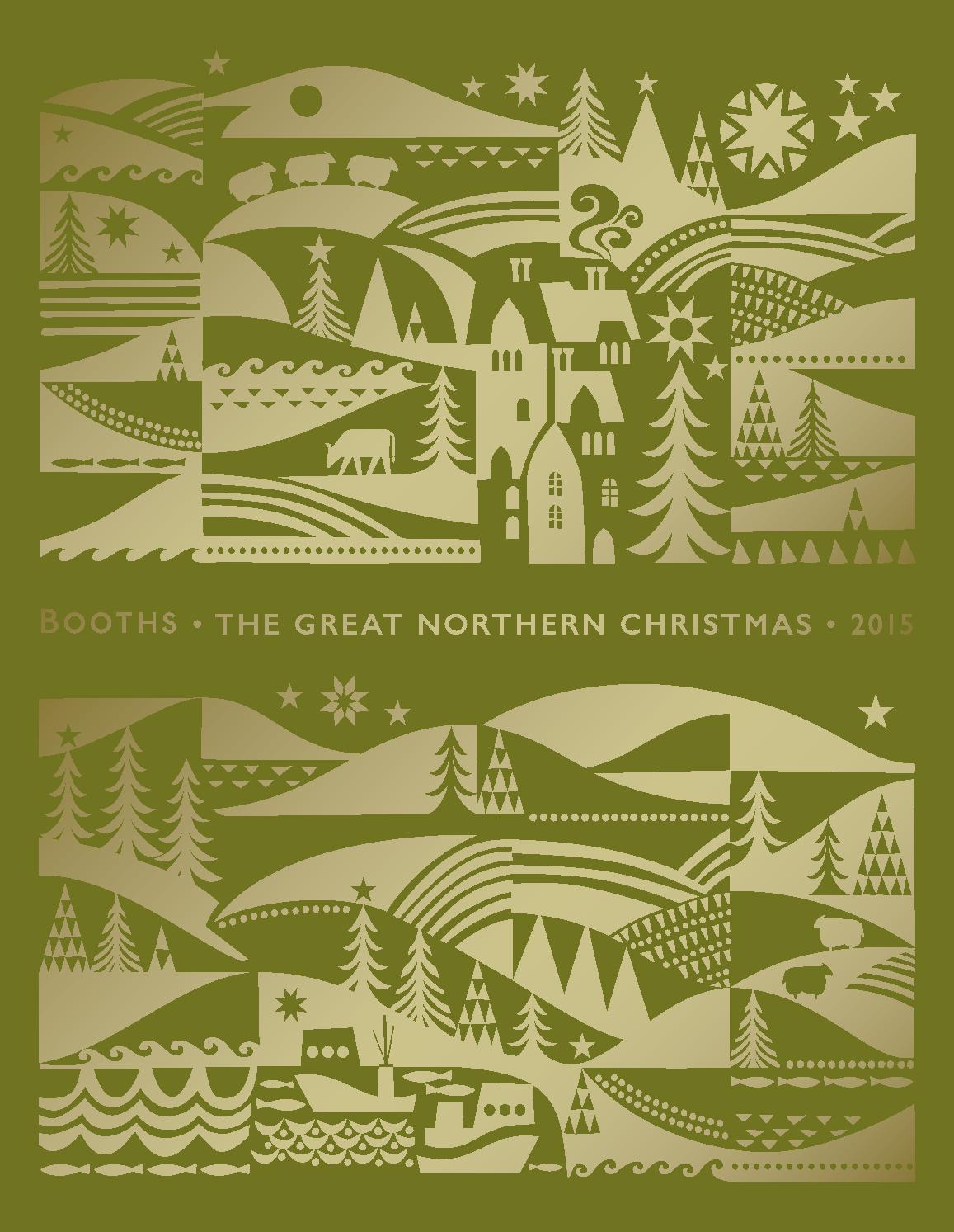Booths Christmas Book Cover 2015