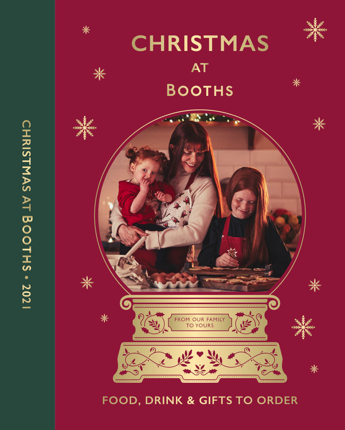 Booths Christmas Book Cover 2015